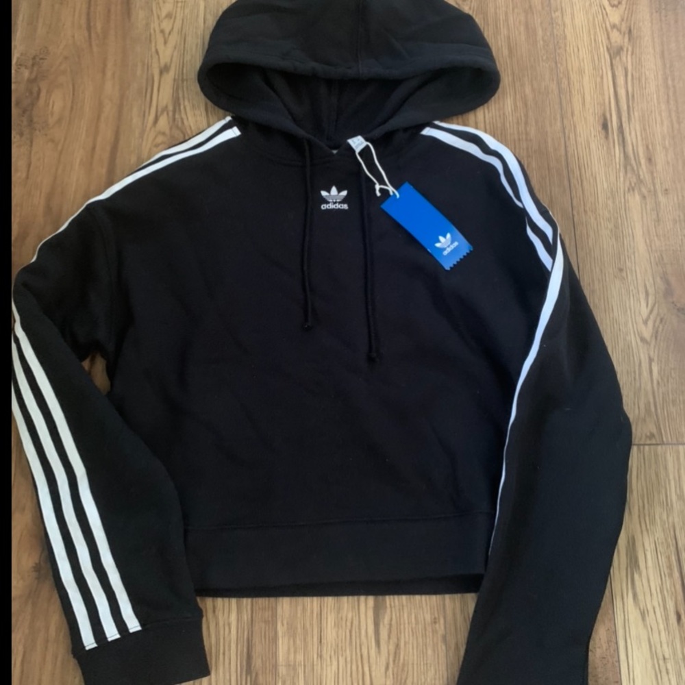 Adidas cropped hoodie